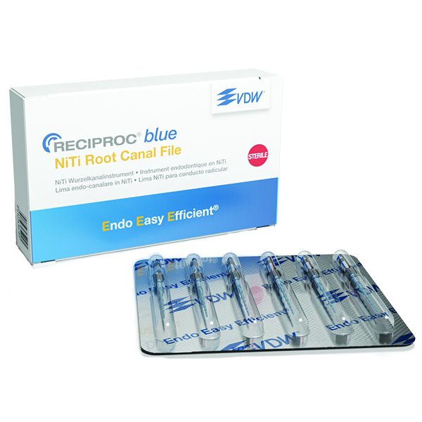 Reciproc Blue file, 25 mm, R40 sort, 6 stk.