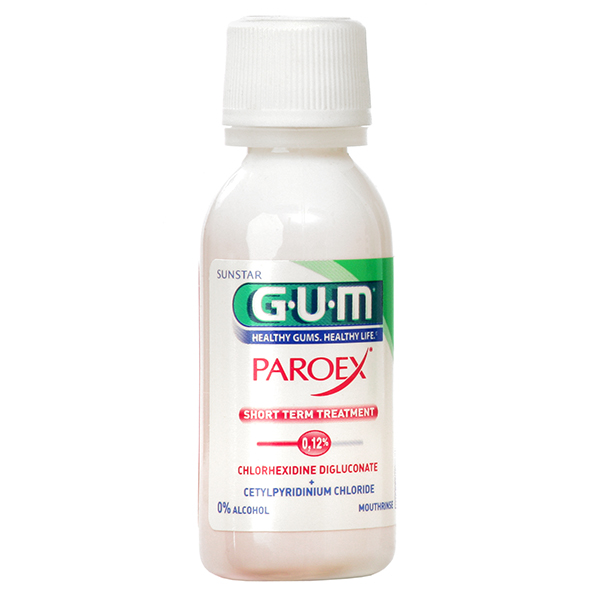 GUM Paroex mundskyl med 0,12% CHX, 30 ml, 180 stk.