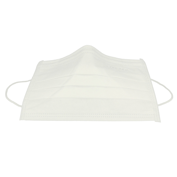 Monoart mundbind type II m/elastik, hvid, 50 stk.