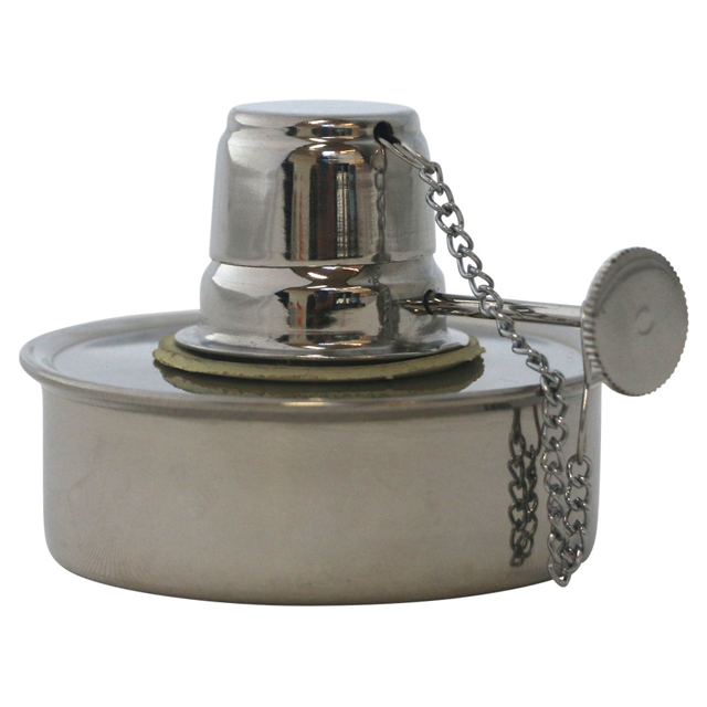 Spritlampe rustfrit stål