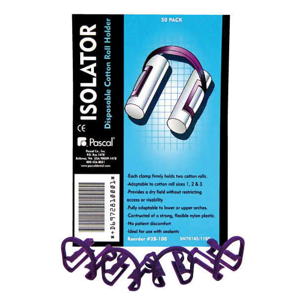 Isolator engangsholdere t. vatruller ,50 stk.