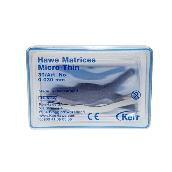 Hawe matricer nr. 3/410 0,03 mm, 30 stk.