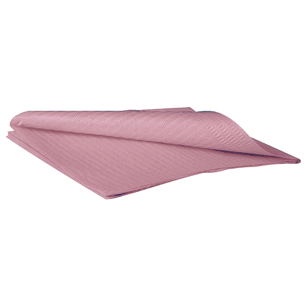 TopDent servietter, rosa, 45 x 33 cm, 500 stk. 