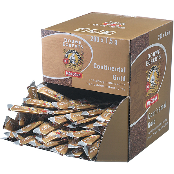 DE Pure Gold instantkaffe, 200 sticks