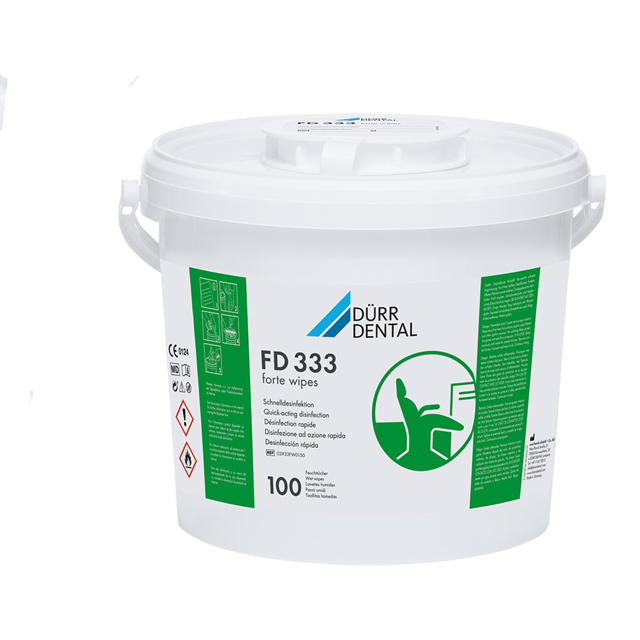 Dürr FD366 Sensitive Wipes, spand med 100 stk.