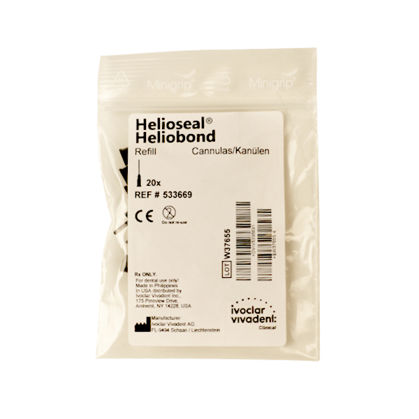 Helioseal/Heliobond kanyler, 20 stk.