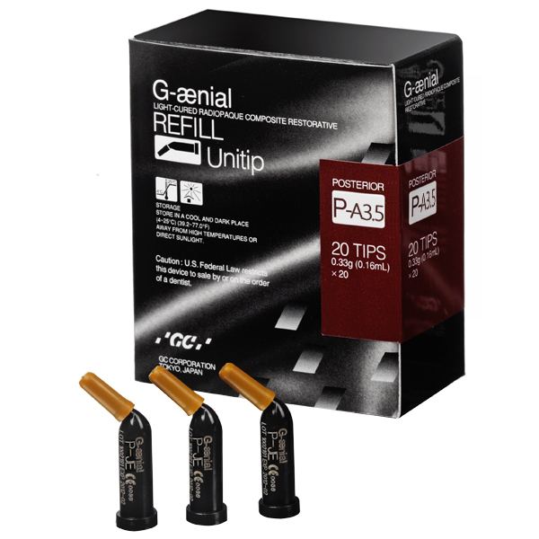 GC G-ænial Posterior Unitips P-A3.5, 20 stk