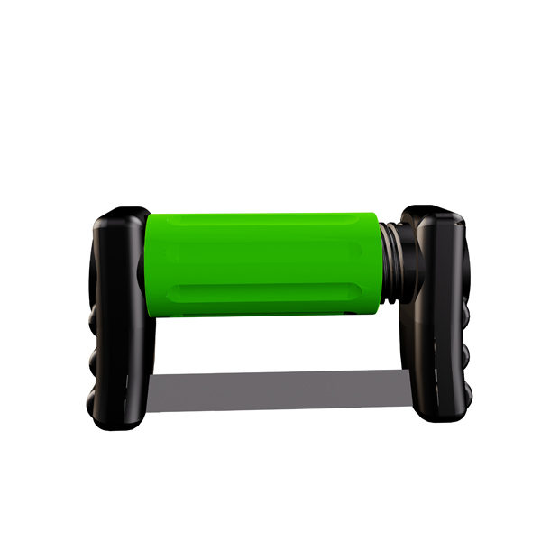 FitStrip enkeltsidet pudsestrip, coarse, grøn, 10 