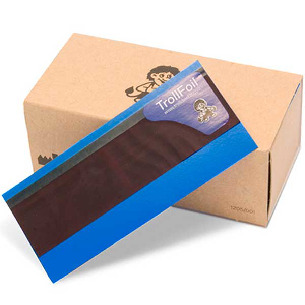 Trollfoil Mini Blue okklusionsfolie, 100 stk.