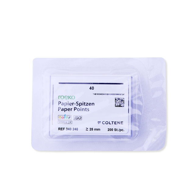 Roeko paperpoints Color, str. 040, sort, 200 stk.