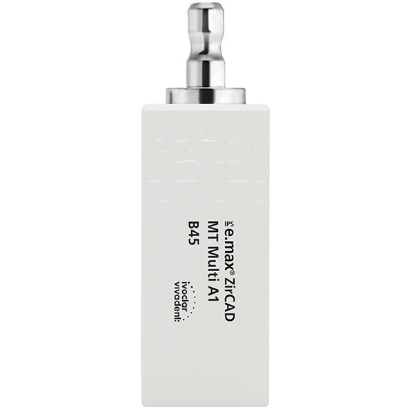 IPS e.max ZirCAD CER/inLab Multi MT A1 B45, 3 stk.