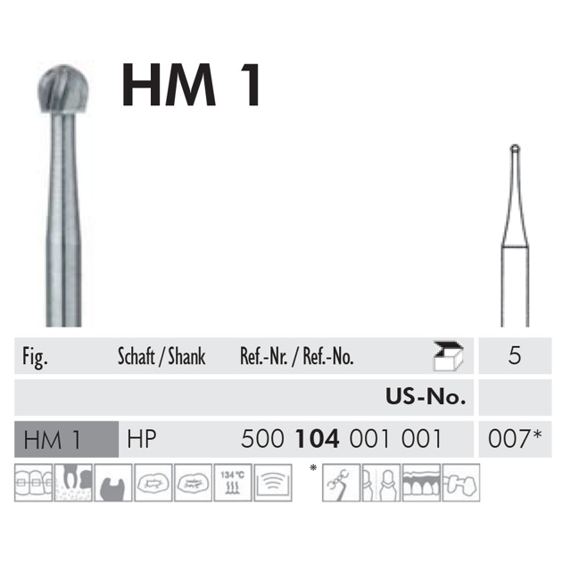 Meisinger HM rosenbor HP 1/007, 5 stk