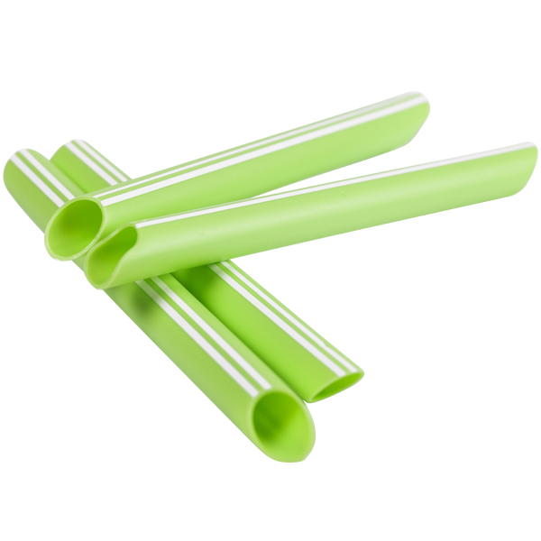 Hygovac Bio sugerør grønne/hvide, 95 mm, 1000 stk.