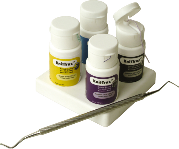 Knittrax nr. 00, mørklilla