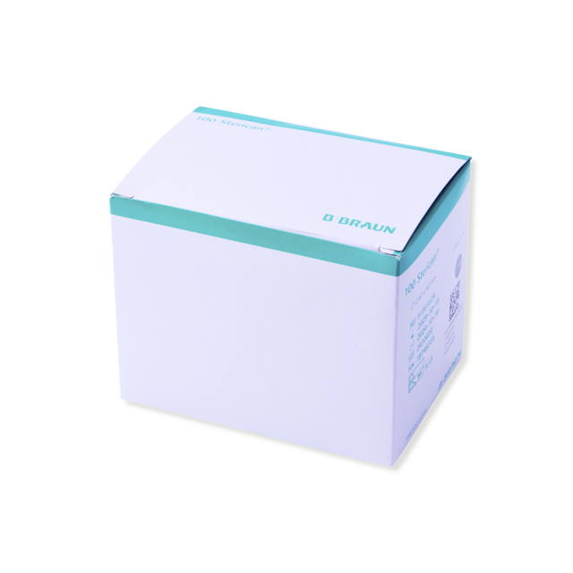 Sterican luer kanyler, 27G, 0,4 X 40 mm, 100 stk