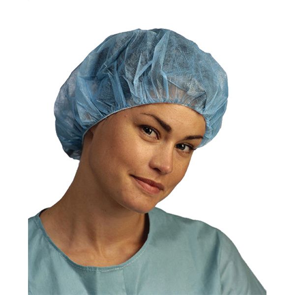 Mølnlycke huer Annie blå str. L 150 stk.