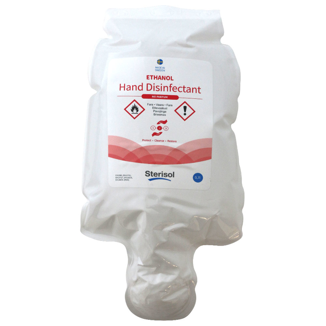 Sterisol hånddesinfektion, 12 x 0,7 liter