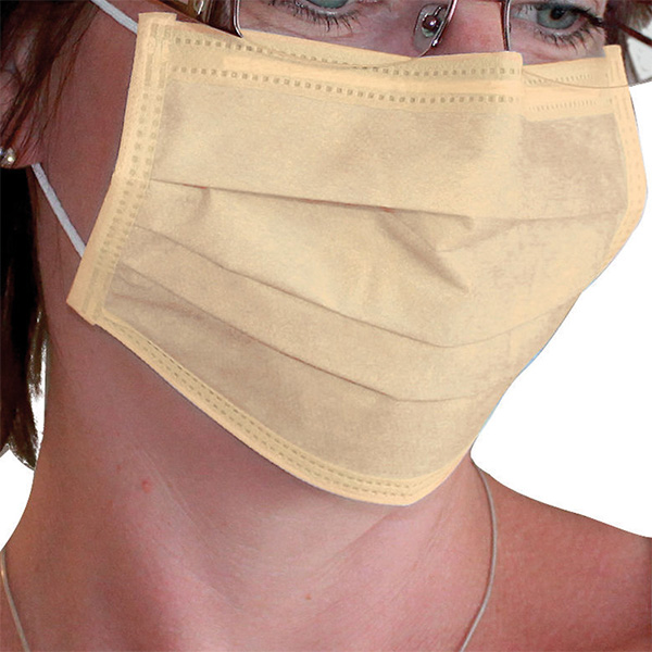 TopDent mundbind type II m/elastik, gul, 50 stk.