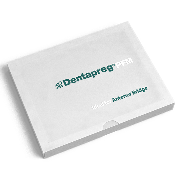 Dentapreg Bridge vævet PFM,  5 stk. á 6 cm