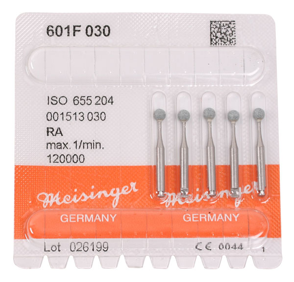 Meisinger grønne slibesten RA 601F/030, 5 stk.