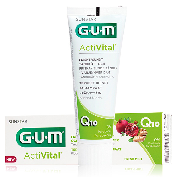 GUM Activital tandpasta, 12 x 75 ml