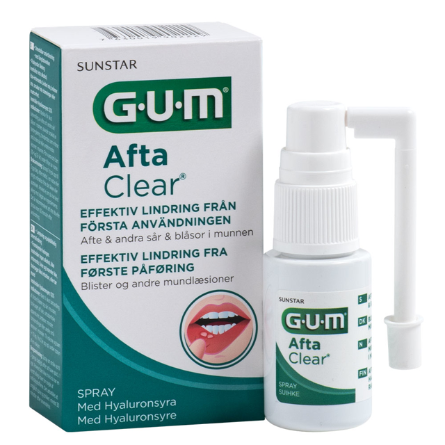 GUM AftaClear spray, 6 x15 ml