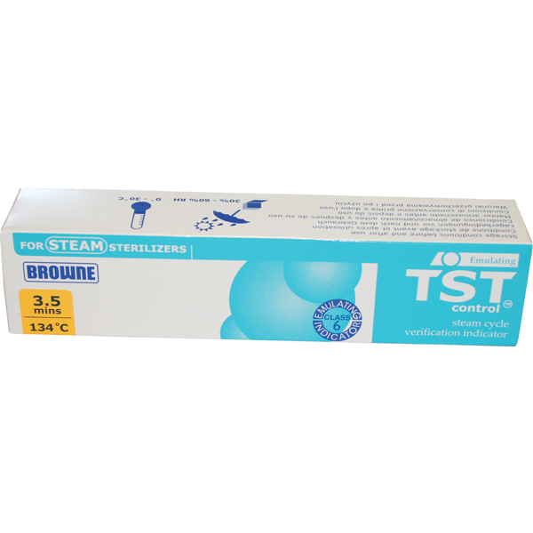 TST kemisk kontrol t/hurtig autoklave, 100 stk.