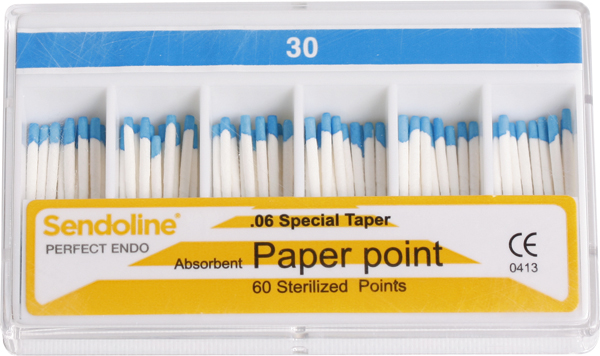 Sendoline S5 Paperpoints, 06/30 filstr. 2, 120 stk