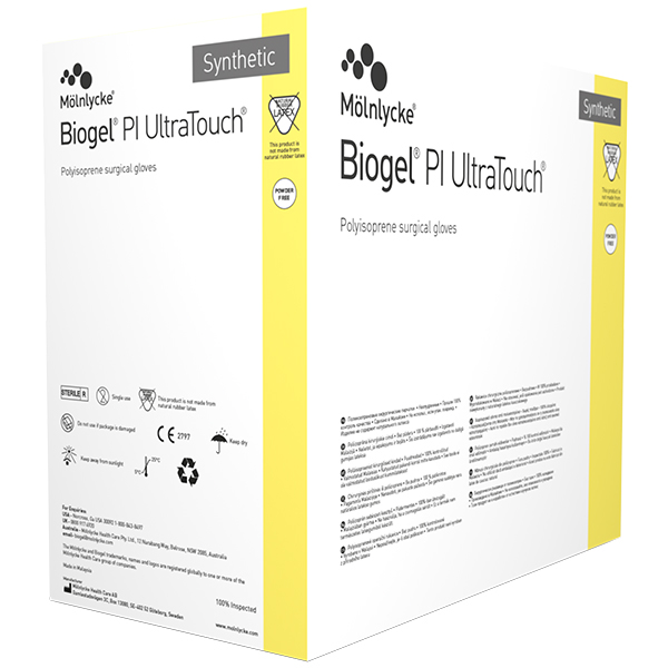 Biogel PI Ultratouch sterile str. 6,5, 50 par