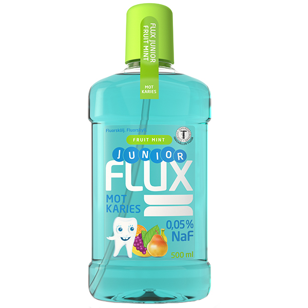 Flux Junior mundskyl m. fluor 0,05%, 500 ml