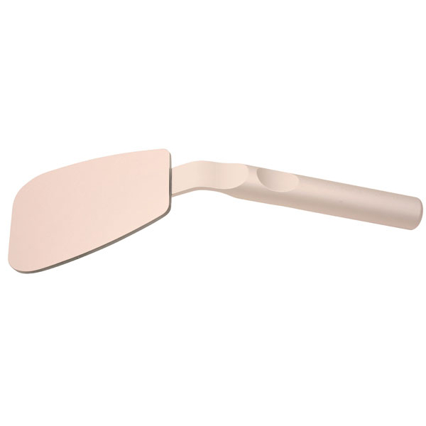 Hahnenkratt fotospejl FS Rhodium occl. L  m/buet håndtag