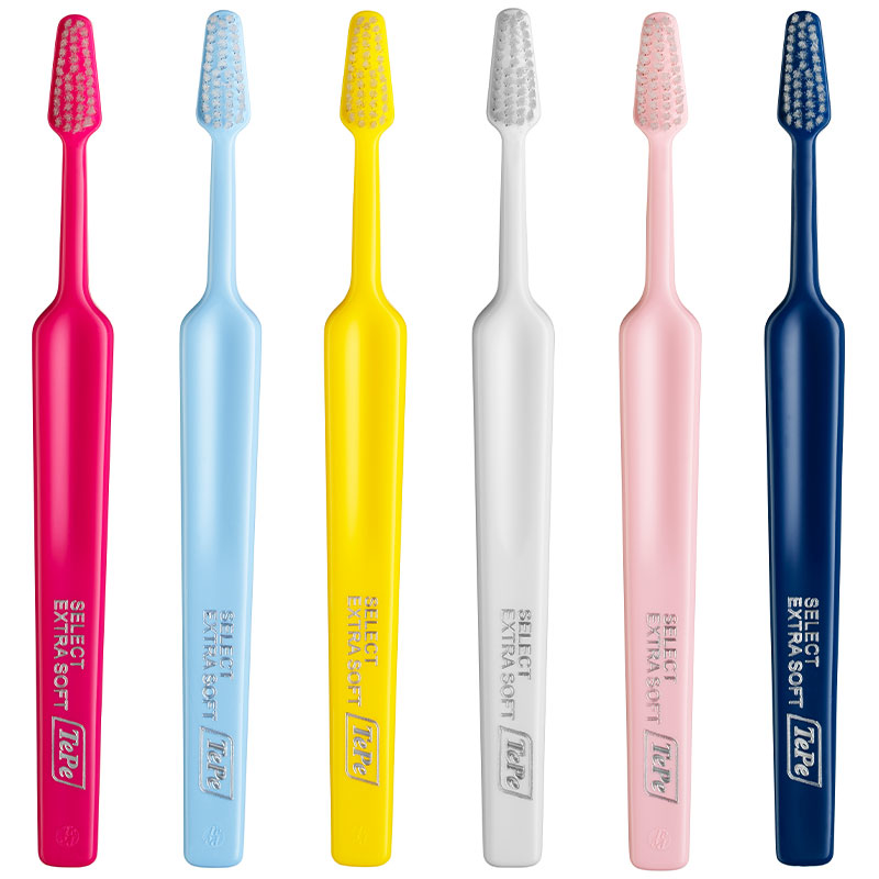 TePe Select tandbørster, x-soft, cellofan,100 stk.