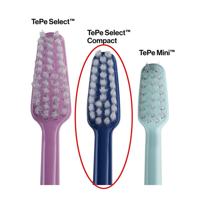 TePe Select Compact tandbørster, x-soft, 100 stk.