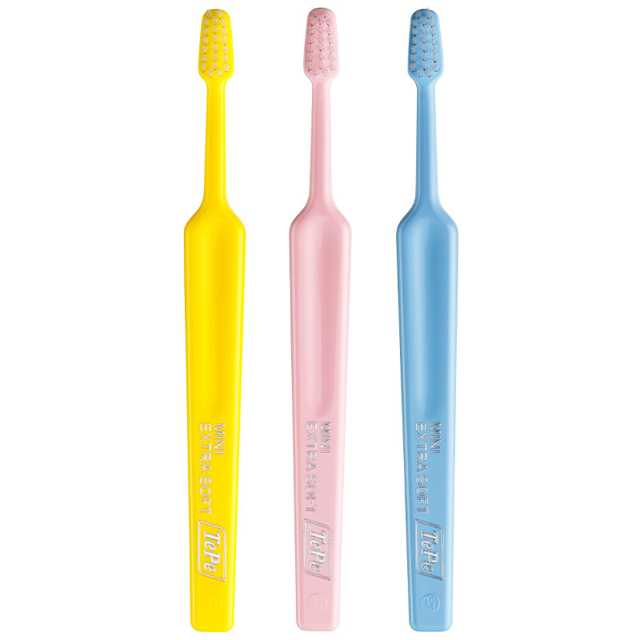 TePe Mini tandbørster, x-soft, cellofan, 25 stk.