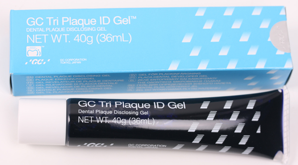 GC Tri Plaque ID Gel, tube med 40 g/36 ml