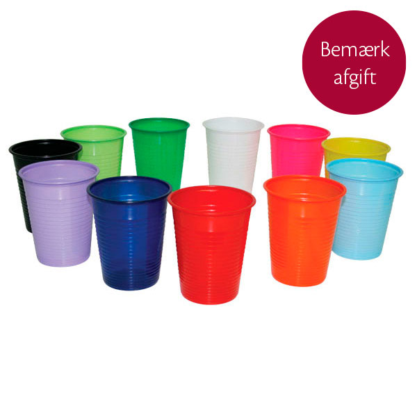 Monoart bægre 180 ml gul, 3000 stk.