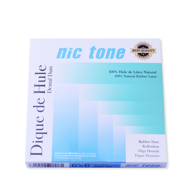 Nic Tone kofferdam, blå, heavy, 36 stk.