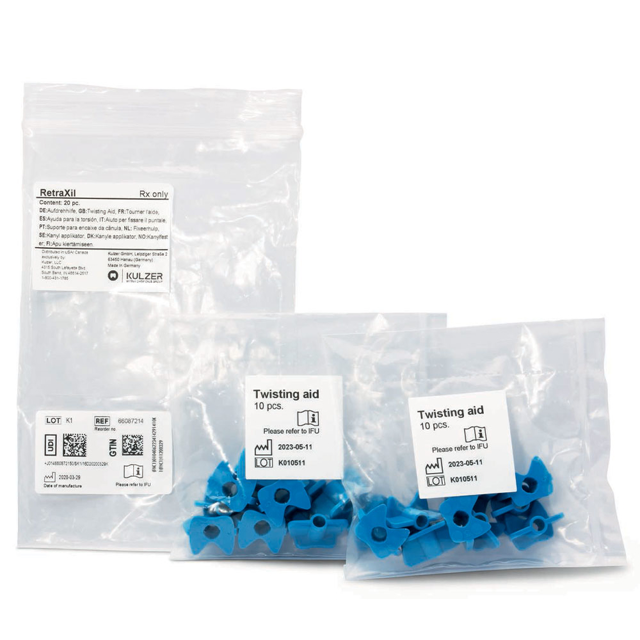RetraXil Twisting Aid kanylepåsætter, 2x10 stk.