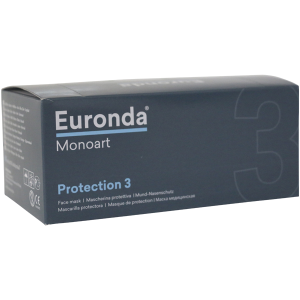 Monoart mundbind type II m/elastik, grøn, 50 stk