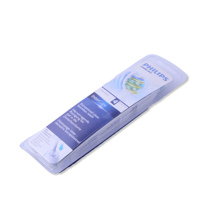 Intercare børstehoveder, Standard, 4 stk