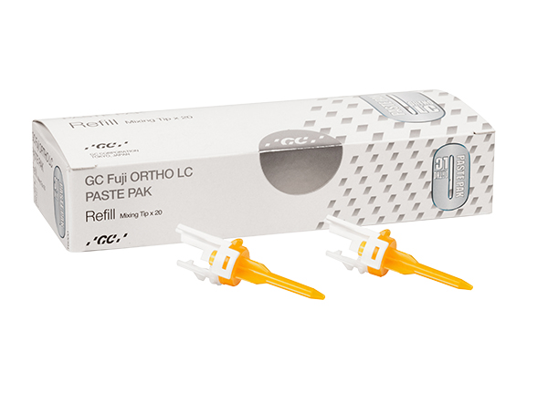 Fuji Ortho LC Paste Pak mixing tips, 20 stk