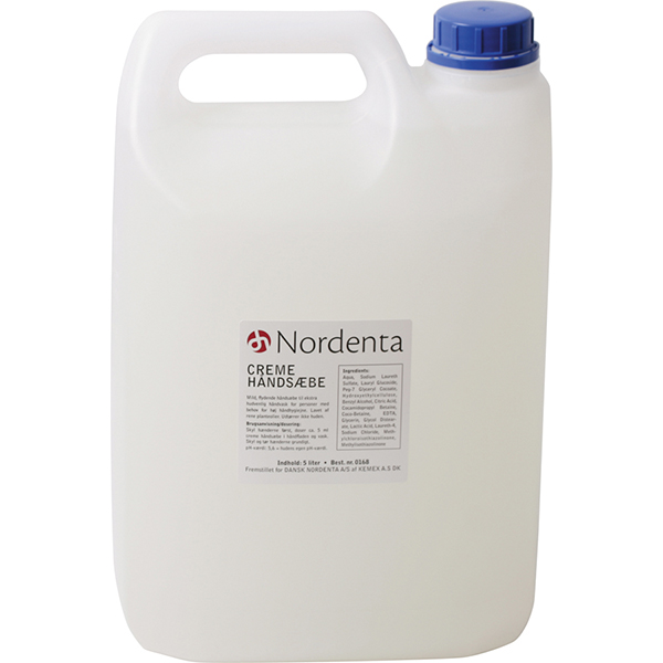 Nordenta Creme håndsæbe, 5 l