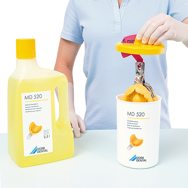 MD520 desinfektionsdåse til aftryk, stk.