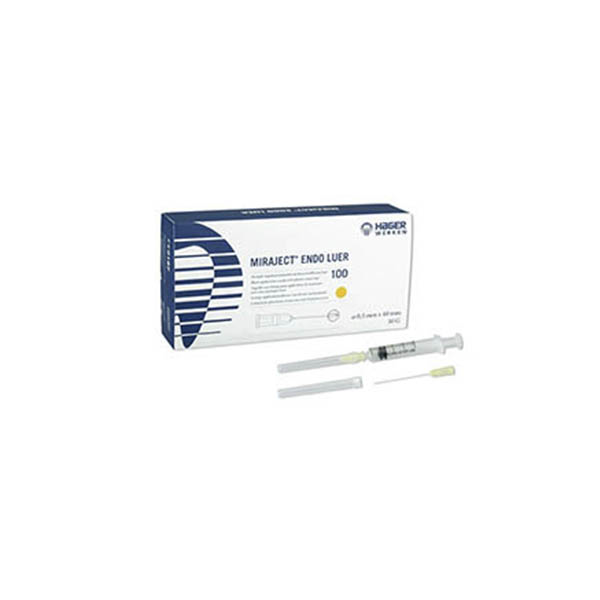 Miraject Endo Luer kanyler 0,5 x 40 mm, 100 stk.