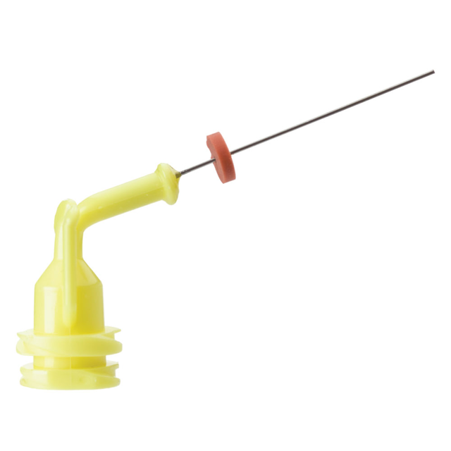 NaviTip rodskyllekanyle, 30G, 21mm, gul, 50stk