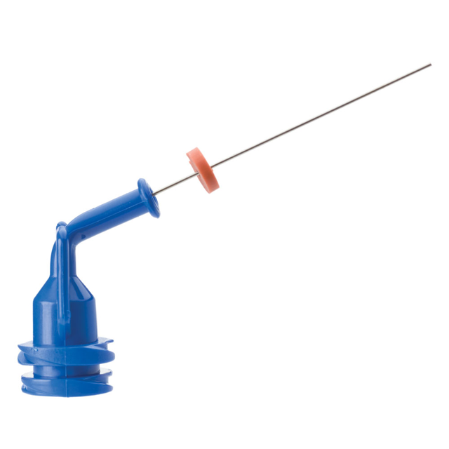 NaviTip rodskyllekanyle, 30G, 25mm, blå, 50stk