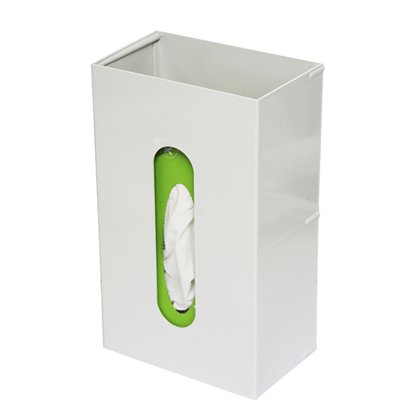 Handskedispenser i plast, hvid, stor model