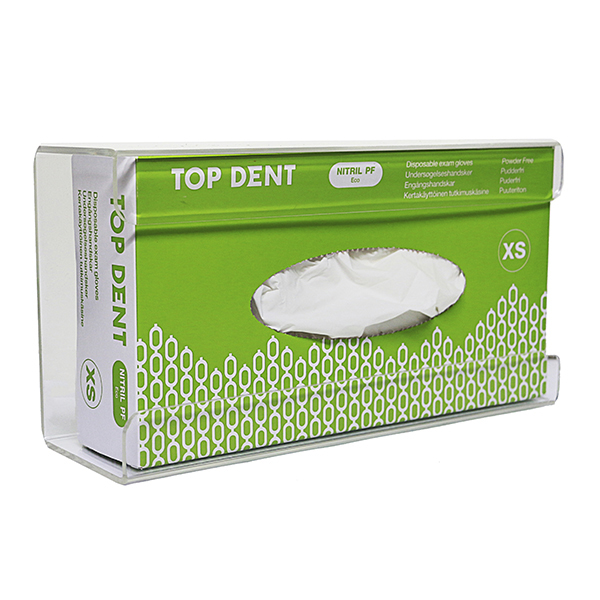 Handskedispenser i plexiglas, klar