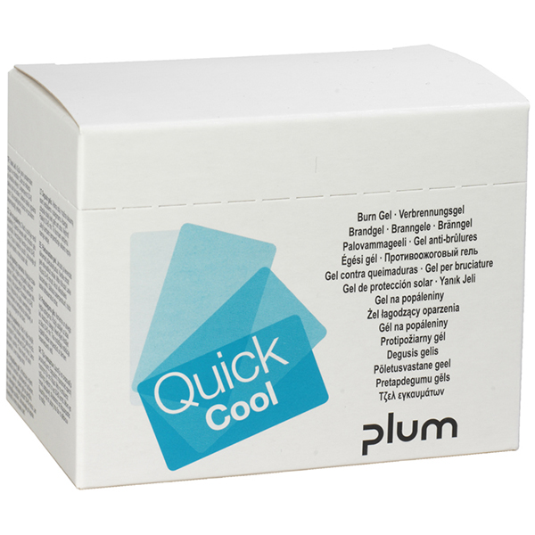 QuickCool brandgel, refill m. 18 breve.