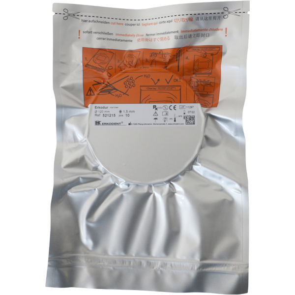 Erkodur plader, hårde, 1,0 x 120 mm, 20 stk.